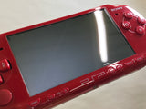 GE1313 With Defects - PSP-2000 DEEP RED Console Japan