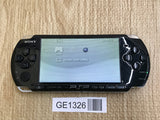 GE1326 With Defects - PSP-3000 PIANO BLACK Console Japan