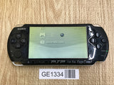 GE1334 With Defects - PSP-3000 PIANO BLACK Console Japan