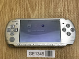 GE1345 With Defects - PSP-3000 MYSTIC Silver Console Japan