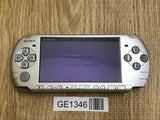 GE1346 With Defects - PSP-3000 MYSTIC Silver Console Japan