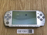 GE1351 With Defects - PSP-3000 MYSTIC Silver Console Japan
