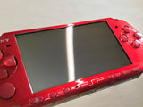 GE1352 With Defects - PSP-3000 RADIANT RED Console Japan