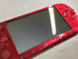 GE1353 With Defects - PSP-3000 RADIANT RED Console Japan