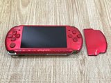 GE1353 With Defects - PSP-3000 RADIANT RED Console Japan
