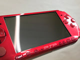 GE1353 With Defects - PSP-3000 RADIANT RED Console Japan