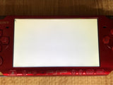 GE1354 With Defects - PSP-3000 RADIANT RED Console Japan