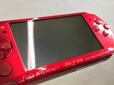 GE1354 With Defects - PSP-3000 RADIANT RED Console Japan