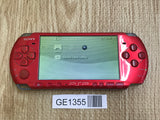 GE1355 With Defects - PSP-3000 RADIANT RED Console Japan