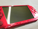 GE1355 With Defects - PSP-3000 RADIANT RED Console Japan