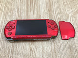 GE1358 With Defects - PSP-3000 RADIANT RED Console Japan