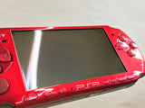 GE1358 With Defects - PSP-3000 RADIANT RED Console Japan
