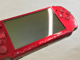GE1359 With Defects - PSP-3000 RADIANT RED Console Japan