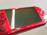 GE1359 With Defects - PSP-3000 RADIANT RED Console Japan