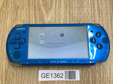 GE1362 With Defects - PSP-3000 VIBRANT BLUE Console Japan