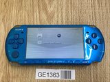 GE1363 With Defects - PSP-3000 VIBRANT BLUE Console Japan