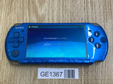 GE1367 With Defects - PSP-3000 VIBRANT BLUE Console Japan