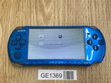 GE1369 With Defects - PSP-3000 VIBRANT BLUE Console Japan