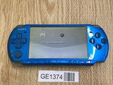 GE1374 With Defects - PSP-3000 VIBRANT BLUE Console Japan