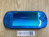 GE1375 With Defects - PSP-3000 VIBRANT BLUE Console Japan