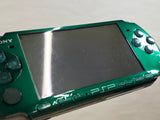 GE1378 With Defects - PSP-3000 SPIRITED GREEN Console Japan