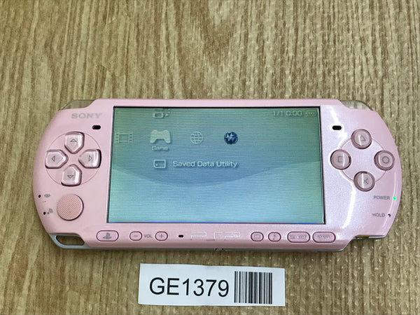 GE1379 With Defects - PSP-3000 BLOSSOM PINK Console Japan – J4U.co.jp