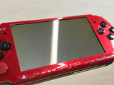 GE1384 With Defects - PSP-3000 RED & BLACK Console Japan