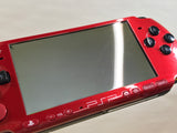 GE1384 With Defects - PSP-3000 RED & BLACK Console Japan
