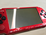 GE1384 With Defects - PSP-3000 RED & BLACK Console Japan