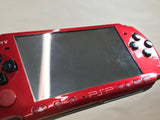 GE1385 With Defects - PSP-3000 RED & BLACK Console Japan