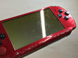 GE1386 With Defects - PSP-3000 RED & BLACK Console Japan