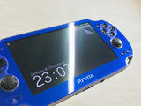 GE1390 Tested Working - PS Vita PCH-1000 SAPPHIRE BLUE Console Japan