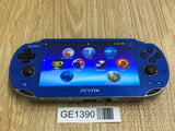 GE1390 Tested Working - PS Vita PCH-1000 SAPPHIRE BLUE Console Japan