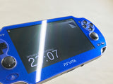 GE1390 Tested Working - PS Vita PCH-1000 SAPPHIRE BLUE Console Japan