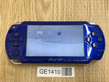 GE1410 With Defects - PSP-1000 METALLIC BLUE Console Japan