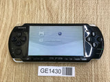 GE1430 With Defects - PSP-3000 PIANO BLACK Console Japan