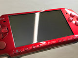 GE1457 With Defects - PSP-3000 RADIANT RED Console Japan