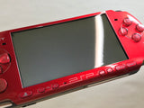 GE1457 With Defects - PSP-3000 RADIANT RED Console Japan