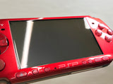 GE1457 With Defects - PSP-3000 RADIANT RED Console Japan