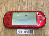 GE1459 With Defects - PSP-3000 RADIANT RED Console Japan