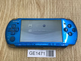 GE1471 With Defects - PSP-3000 VIBRANT BLUE Console Japan