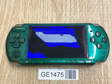 GE1475 With Defects - PSP-3000 SPIRITED GREEN Console Japan