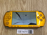 GE1477 With Defects - PSP-3000 BRIGHT YELLOW Console Japan