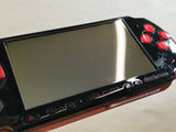 GE1484 With Defects - PSP-3000 BLACK & RED Console Japan