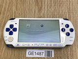 GE1487 With Defects - PSP-3000 WHITE & BLUE Console Japan