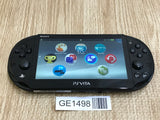 GE1498 With Defects - PS Vita PCH-2000 BLACK Console Japan