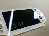 GE1499 With Defects - PS Vita PCH-2000 LIME GREEN & WHITE Console Japan