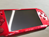 GE1500 Tested Working - PSP-3000 RADIANT RED Console Boxed Japan