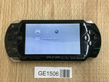 PSP-1000 BLACK Console Japan - With Defects GE1506