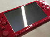 PSP-2000 DEEP RED Console Japan - With Defects GE1530